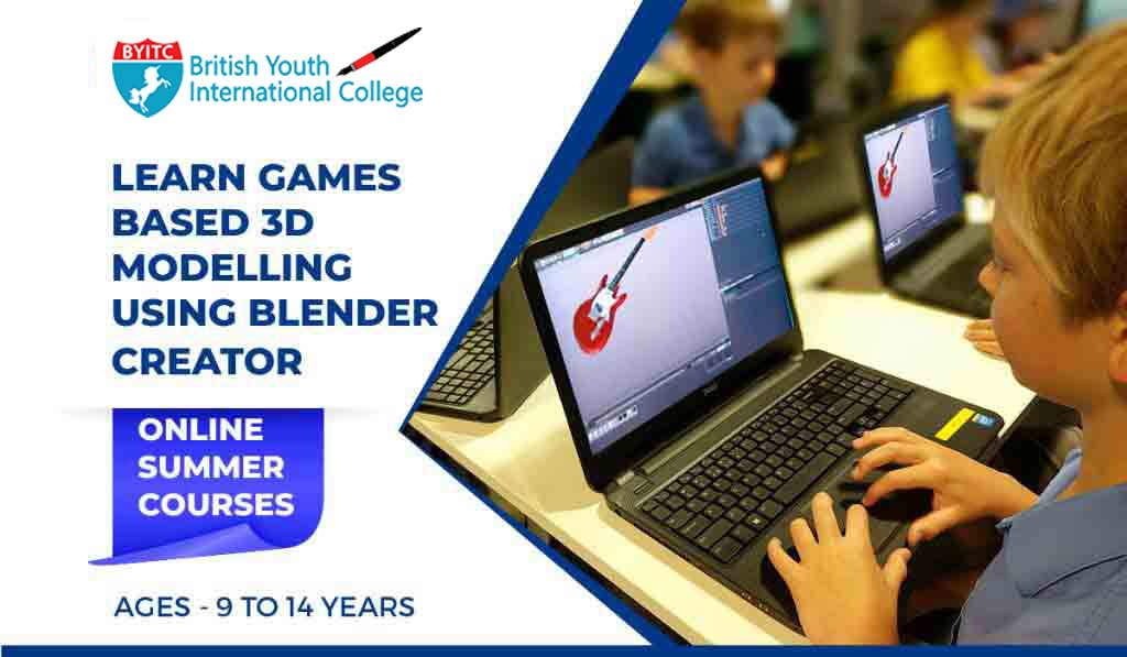 Learn Games Based 3D Modelling Online Using Blender Creator