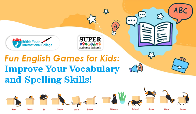 Fun English Games for Kids: Improve Your Vocabulary and Spelling Skills!