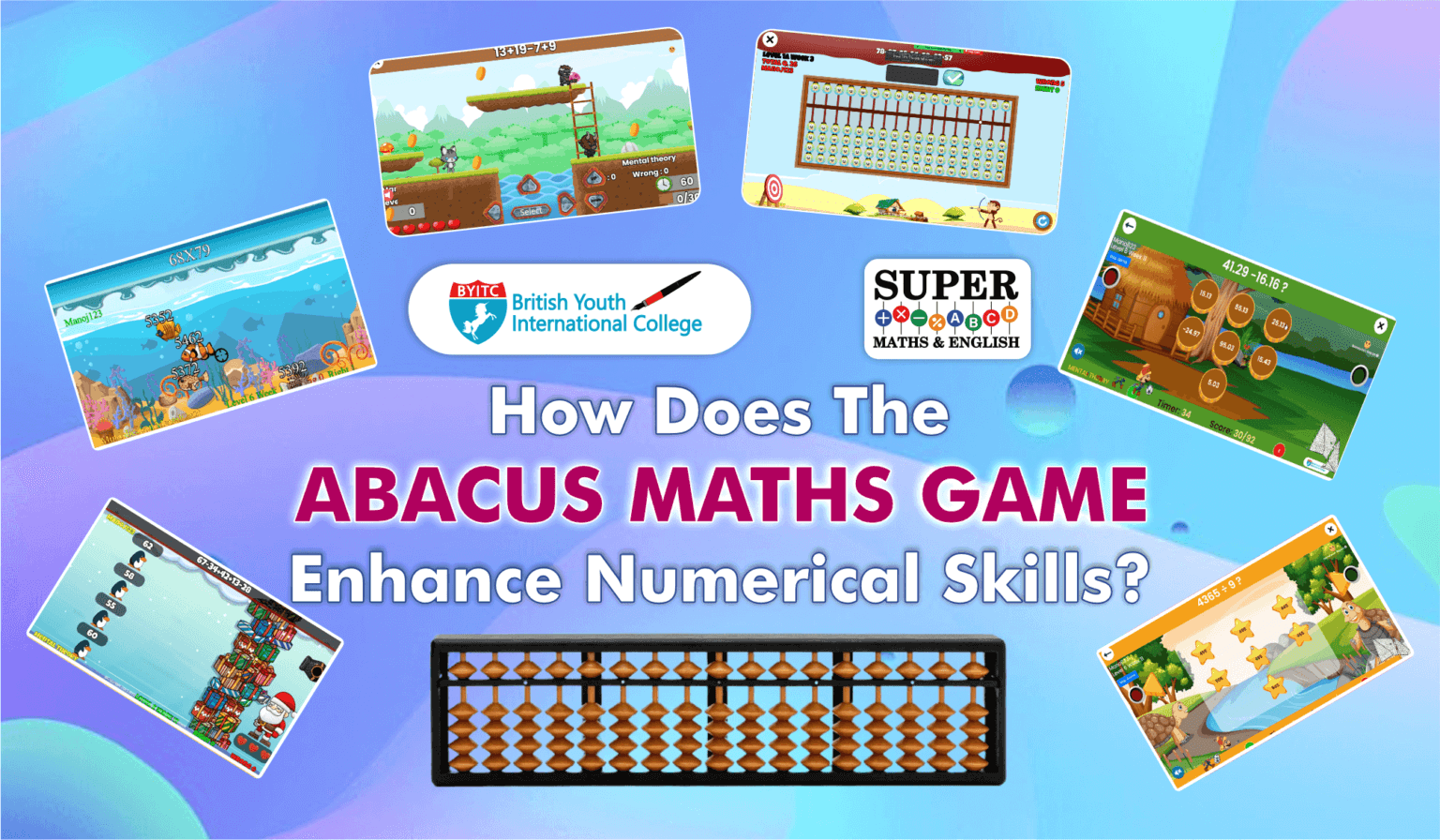 How Does the Abacus Maths Game Enhance Numerical Skills?