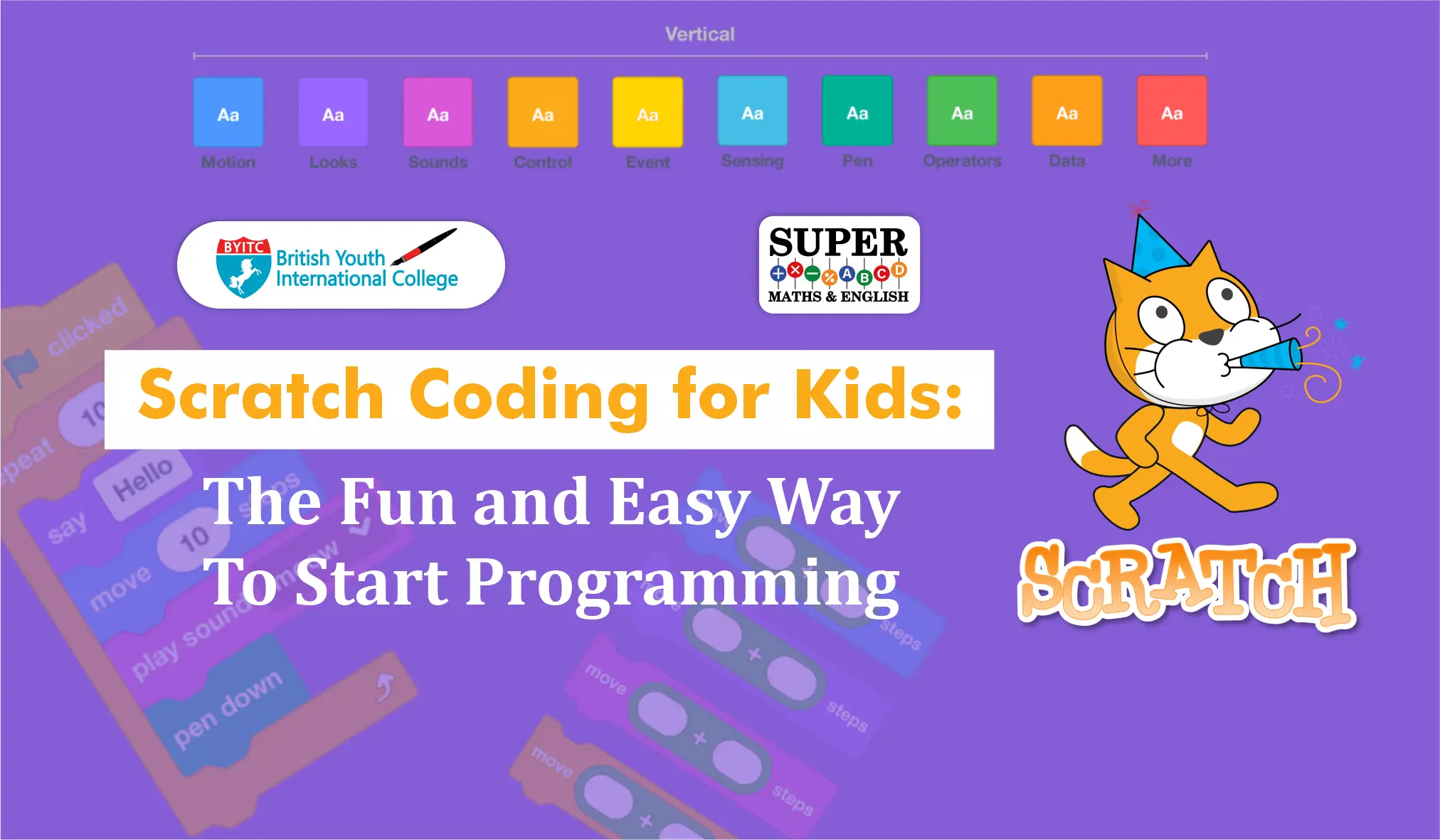 Scratch Coding for Kids:The Fun and Easy Way to Start Programming