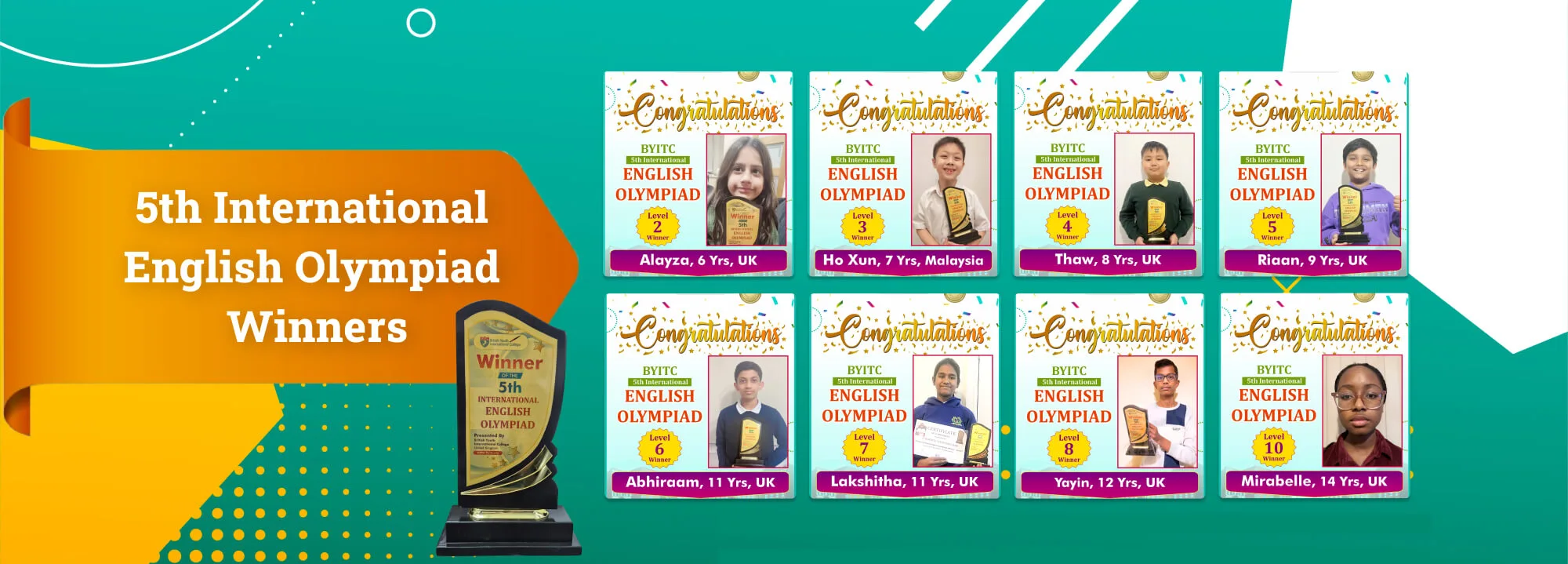 5th International english Olympiad 2025