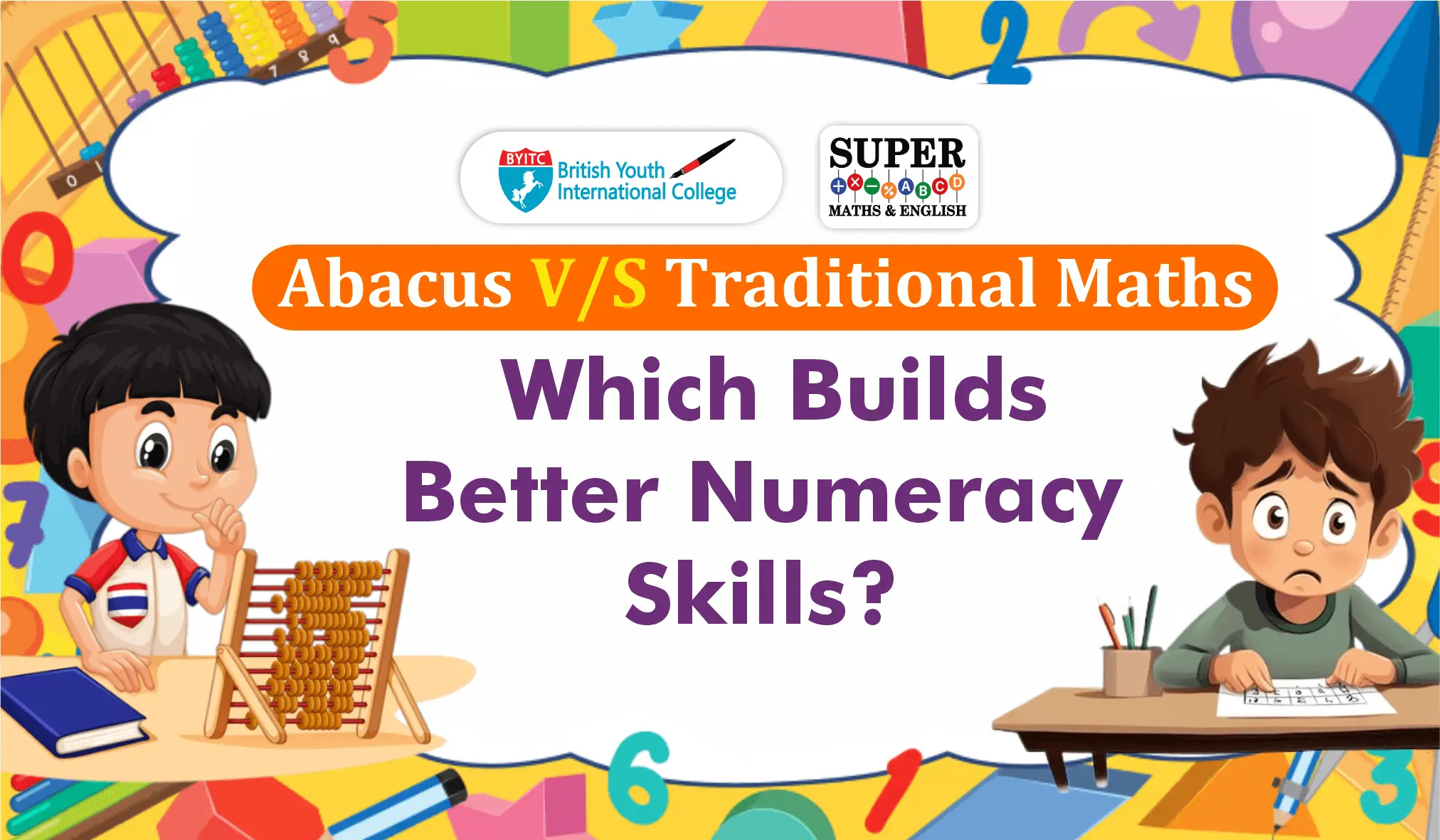 Abacus vs Traditional Maths