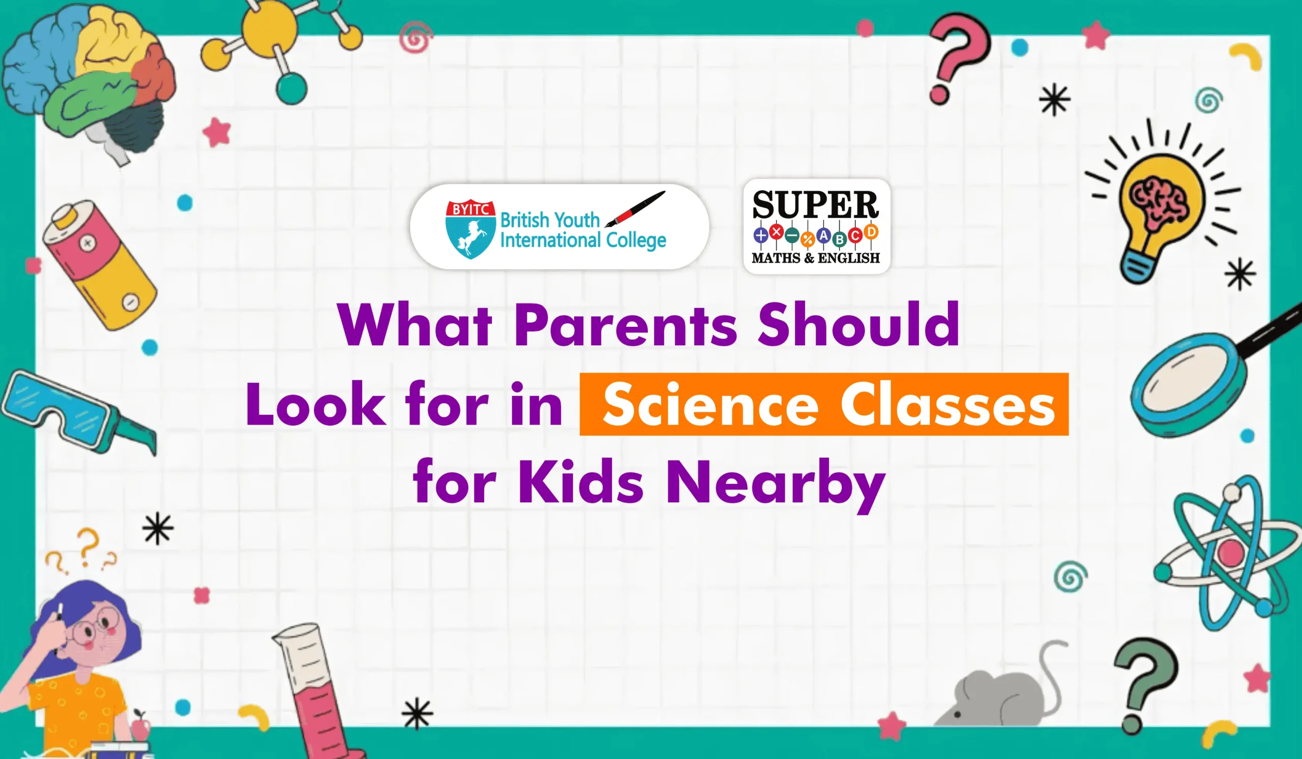 Science Classes for Kids Near Me