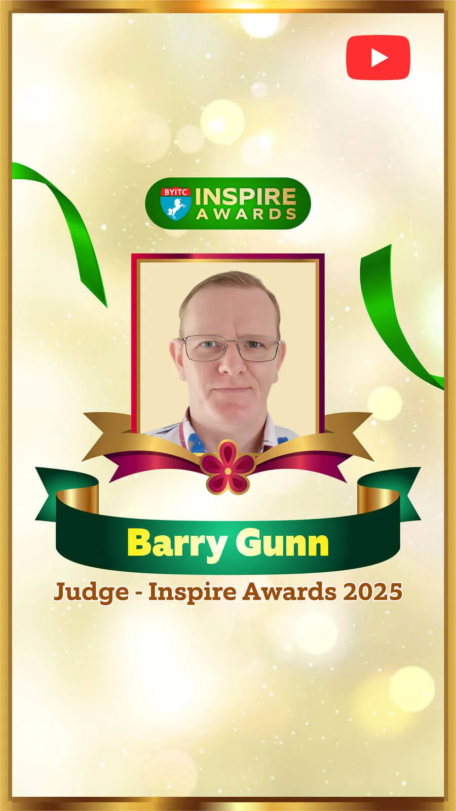 Barry Gun - Inspire Award BYITC