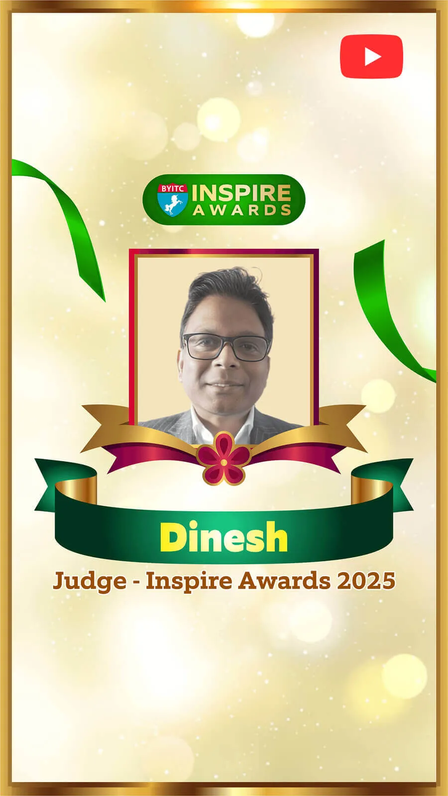 Dinesh Inspire Award BYITC