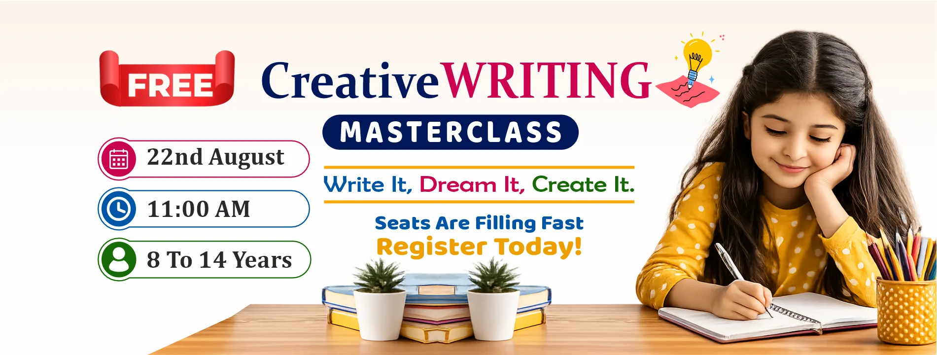 creative writing masterclass